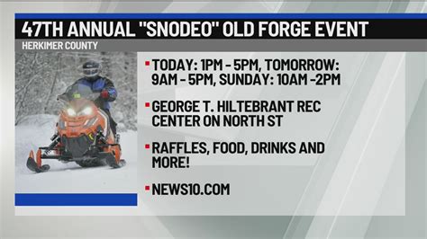 Old Forge hosting 47th annual 'Snodeo'